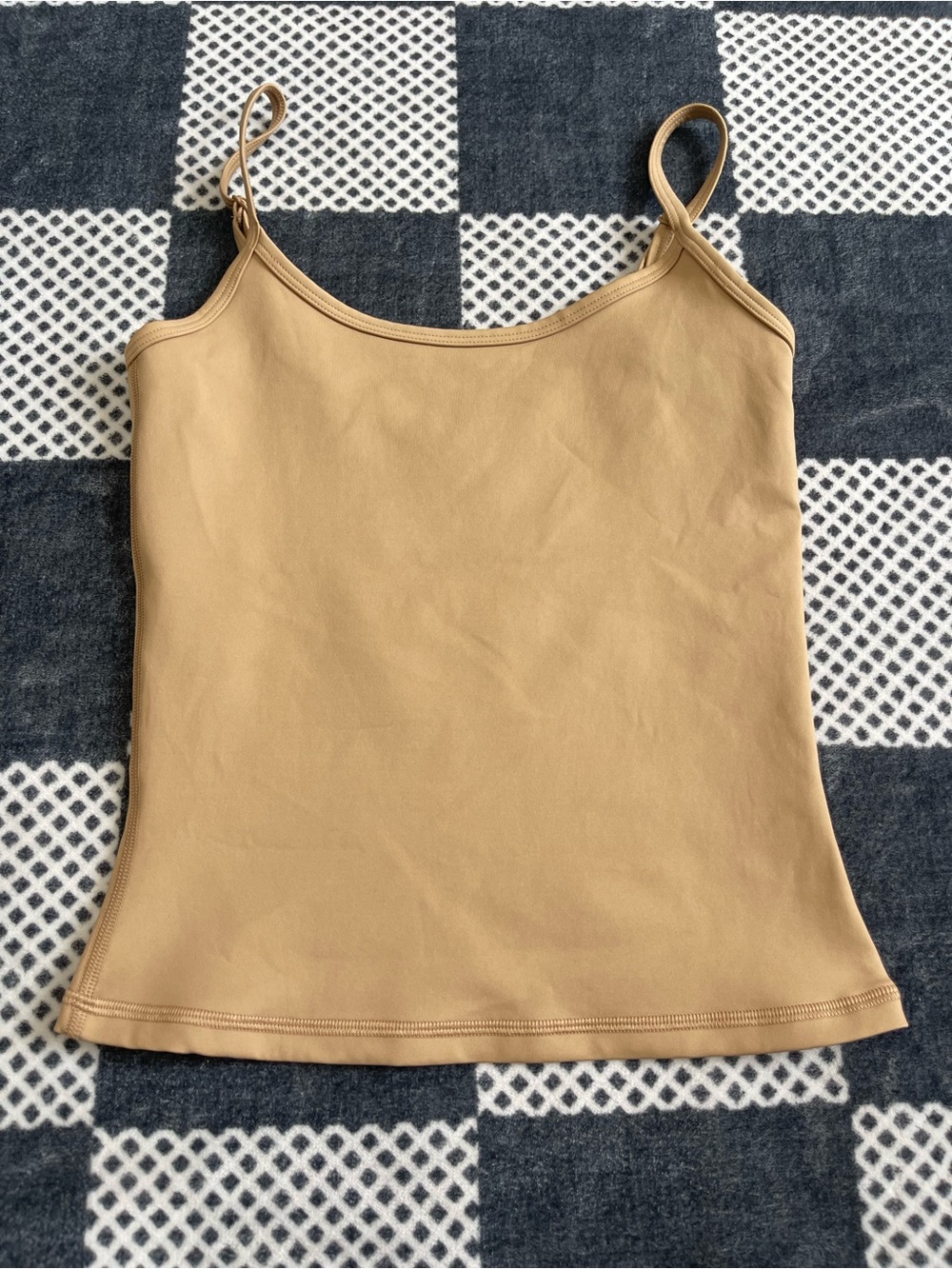 Aritzia Tan Slim Camisole with Adjustable Straps